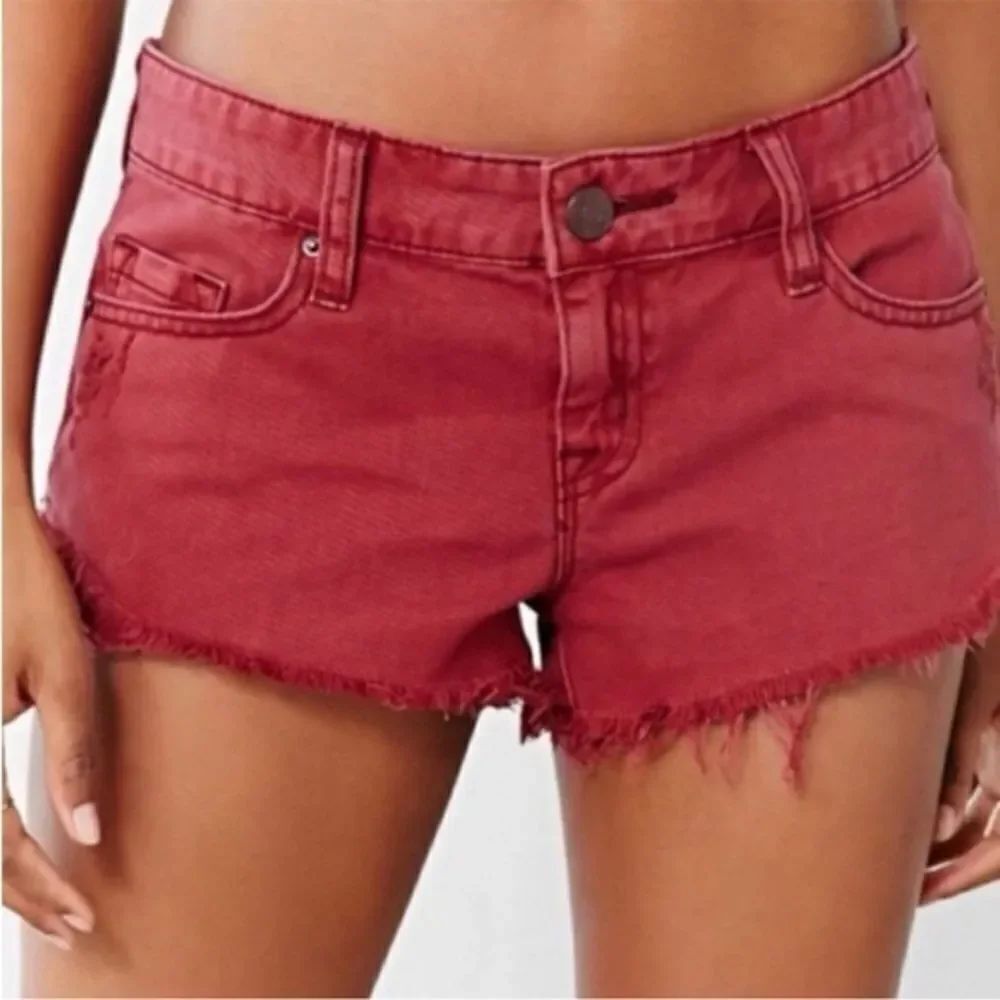 Urban Outfitters BDG Women's Dolphin Low Rise Cut Off Booty Jean Shorts Size 29